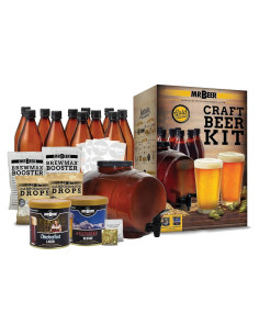 Kit de Cerveza Artesanal Mr. Beer 4 Galones DIY Todo Incluido