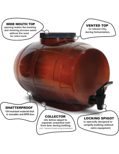 Kit de Cerveza Artesanal Mr. Beer 4 Galones DIY Todo Incluido 2