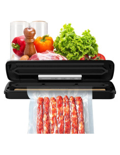 Sellador al vacío Mokero VS80A con 10 bolsas y cortador