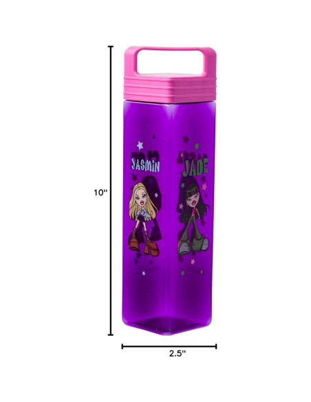 Botella de Agua Cuadrada Silver Buffalo Bratz 739 ml