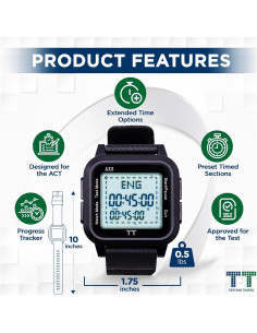 Reloj Digital ACT G4 para Exámenes - Temporizador Personalizado 2