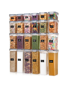 Contenedores de Almacenamiento Vtopmart 24 Piezas Herméticos