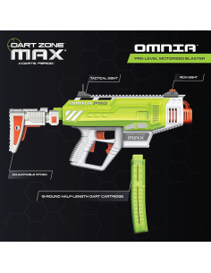 Blaster de Dardos de Espuma DART ZONE Max Omnia Pro Gen 3 150 FPS 2