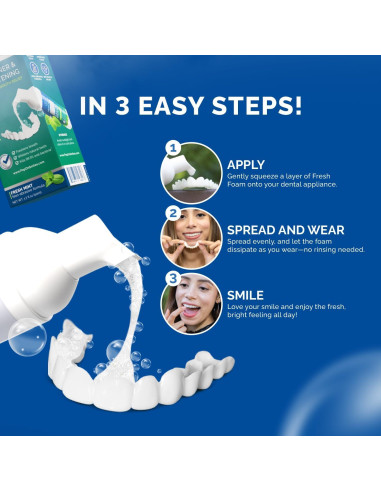 Espuma Limpiadora Pop On Fresh Foam 50ml Blanquea Dientes