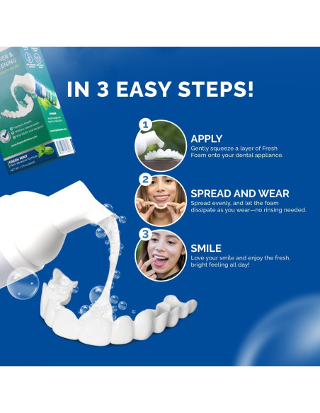 Espuma Limpiadora Pop On Fresh Foam 50ml Blanquea Dientes