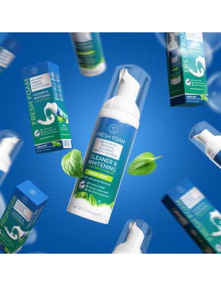 Espuma Limpiadora Pop On Fresh Foam 50ml Blanquea Dientes