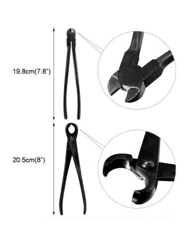 Kit de Herramientas para Bonsai AonePro 10 Piezas Acero