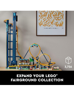 LEGO Icons Montaña Rusa 10303, Set de Construcción Adultos 2