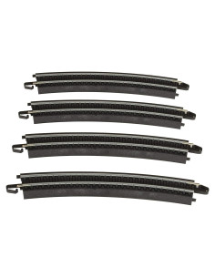 Pista Curva E-Z Track 18" Bachmann - Escala HO - 4 piezas