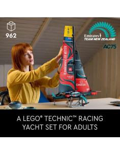 LEGO Technic Yate Emirates Team New Zealand 42174 962 Piezas 2