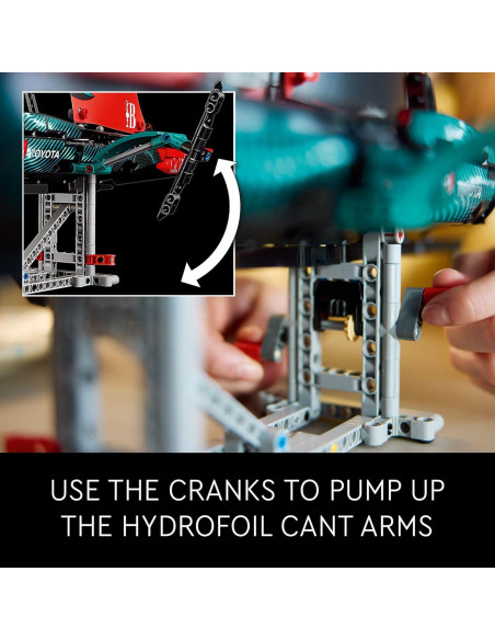 LEGO Technic Yate Emirates Team New Zealand 42174 962 Piezas