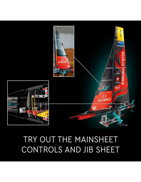 LEGO Technic Yate Emirates Team New Zealand 42174 962 Piezas