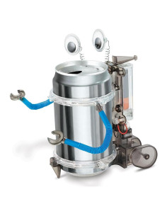 Kit de Robot de Lata 4M Toysmith para Niños + Reciclaje