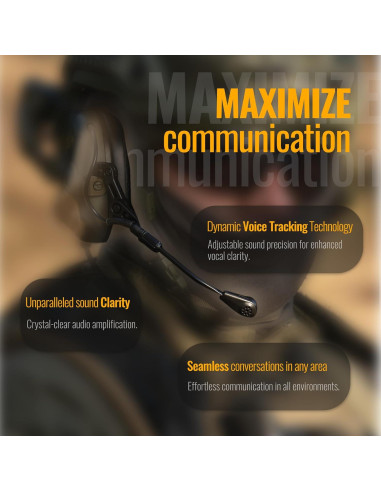 Auriculares Tácticos EARMOR M32X con Cancelación de Ruido