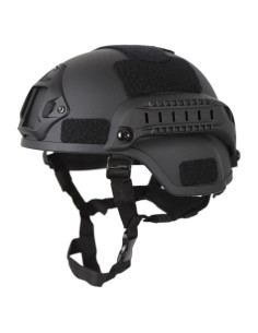 Casco Tactical Airsoft TJL MICH 2000 Negro con Almohadilla