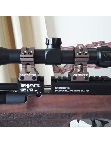 Anillas de Alcance WestHunter WH-5118 29 mm Tácticas