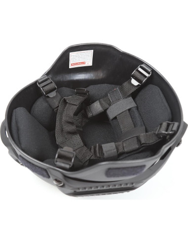 Casco Tactical Airsoft TJL MICH 2000 Negro con Almohadilla