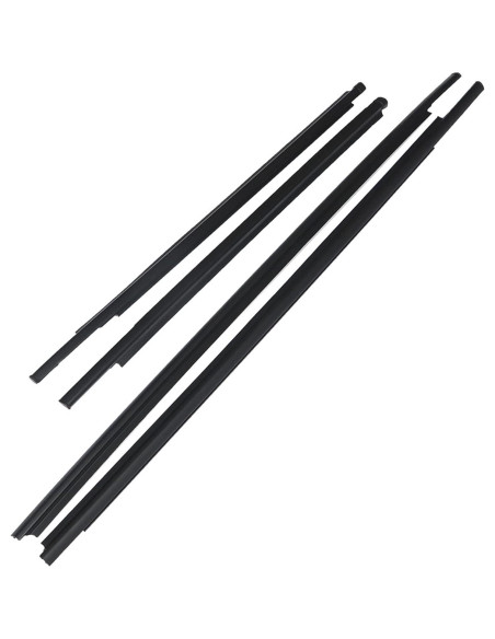 Burlete de Ventana Exterior Munirater Negro para Yaris 2007-2016