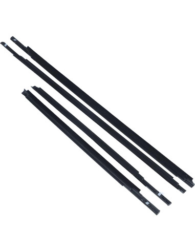 Burlete de Ventana Exterior Munirater Negro para Yaris 2007-2016