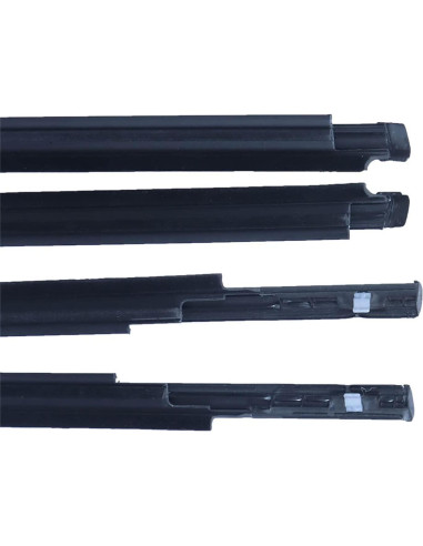 Burlete de Ventana Exterior Munirater Negro para Yaris 2007-2016