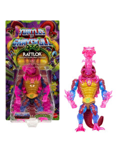 Figura de Acción Rattlor MOTU Origins 14.73 cm Crossover TMNT