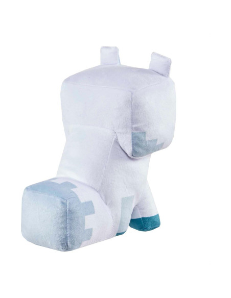 Peluche Minecraft Zorro Ártico Mattel 20 cm Muñeco Suave