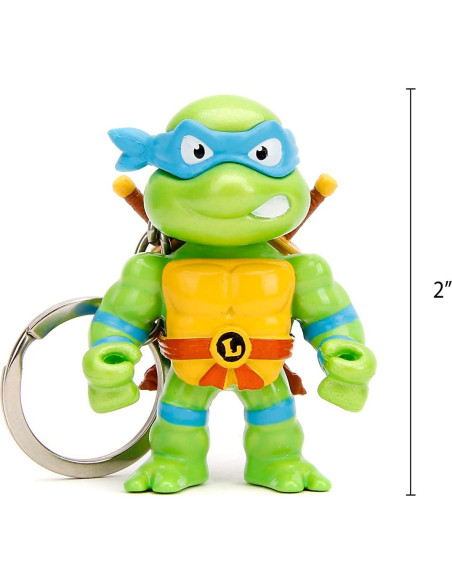 Figuras Tortugas Ninja Jada Toys 4-Pack Metal 6.35 cm Figuras Tortugas Ninja Jada Toys 4-Pack Metal 6.35 cm