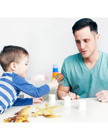 Títeres de Dedo Dinosaurio Juguetes Divertidos 10 Pcs