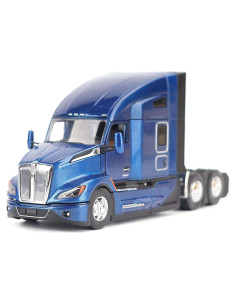 Camión Diecast Masters Kenworth T680 1:50 Azul Profundo