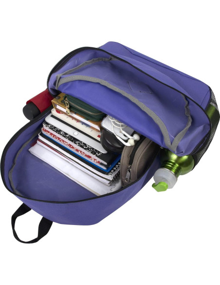 Mochila Reflectante Trail Maker 17" Color Púrpura 20L