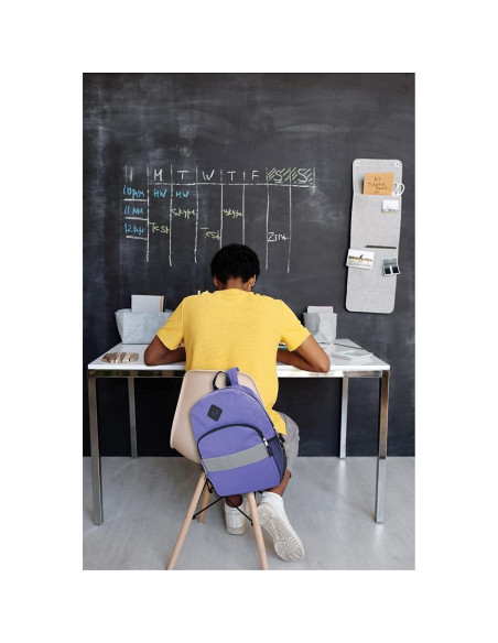 Mochila Reflectante Trail Maker 17" Color Púrpura 20L