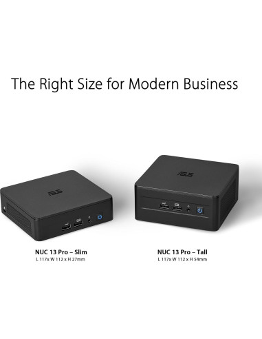 ASUS NUC 13 Pro Alto Barebone i3-1315U 64GB RAM Thunderbolt