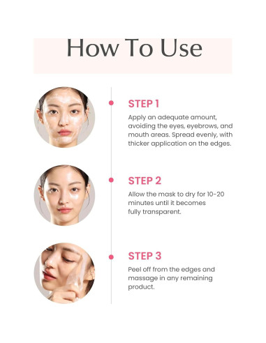 Mascarilla Peel Off Fusidyne Colágeno 4D Piel Radiante 100ml