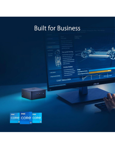 ASUS NUC 13 Pro Alto Barebone i3-1315U 64GB RAM Thunderbolt