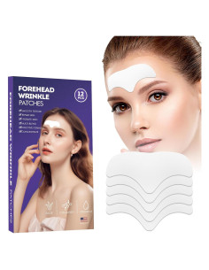 Parches Antiarrugas GYSION - 12 Piezas con Colágeno y Aloe