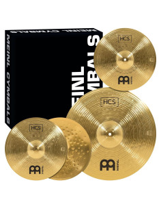 Set de Platillos Meinl HCS 14" y 18" con Crash GRATIS