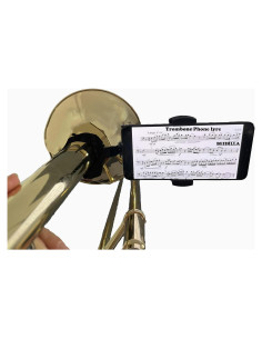 Soporte Ajustable BEIIRLLA para Teléfono en Instrumentos de Bronce