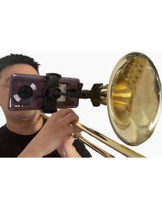 Soporte Ajustable BEIIRLLA para Teléfono en Instrumentos de Bronce 2