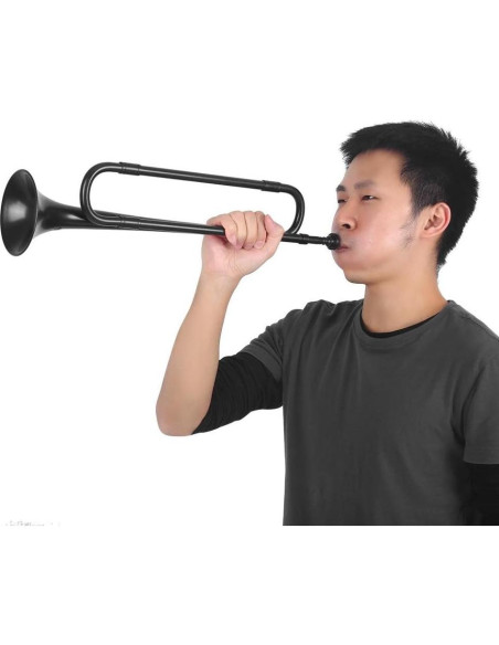 Trompeta VGEBY en Si bemol para Estudiantes - Plástico Negro