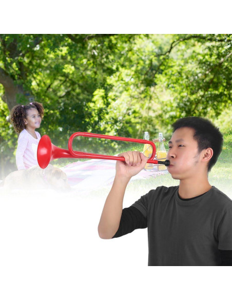 Trompeta VGEBY en Si bemol para Estudiantes - Plástico Negro