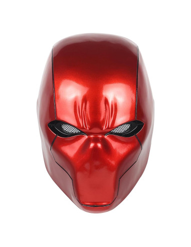 Casco Red Hood Metálico Deluxe Cosplay Unisex Adulto