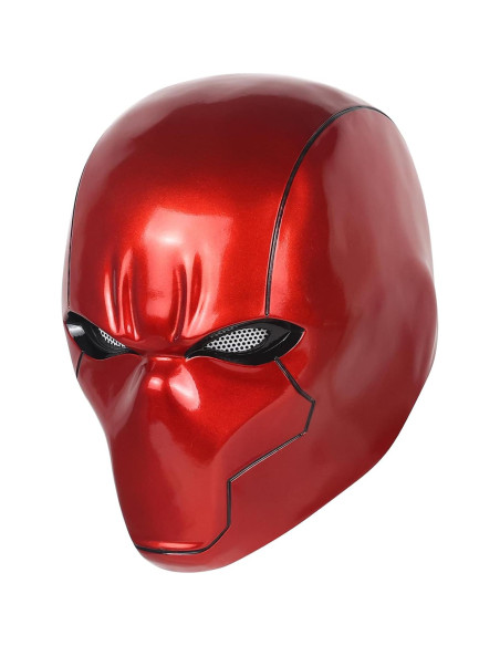 Casco Red Hood Metálico Deluxe Cosplay Unisex Adulto