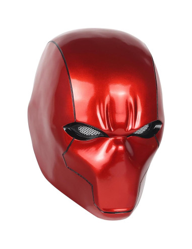 Casco Red Hood Metálico Deluxe Cosplay Unisex Adulto