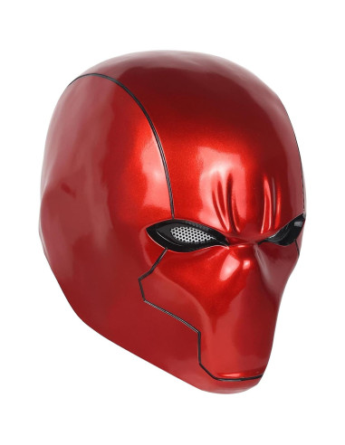 Casco Red Hood Metálico Deluxe Cosplay Unisex Adulto