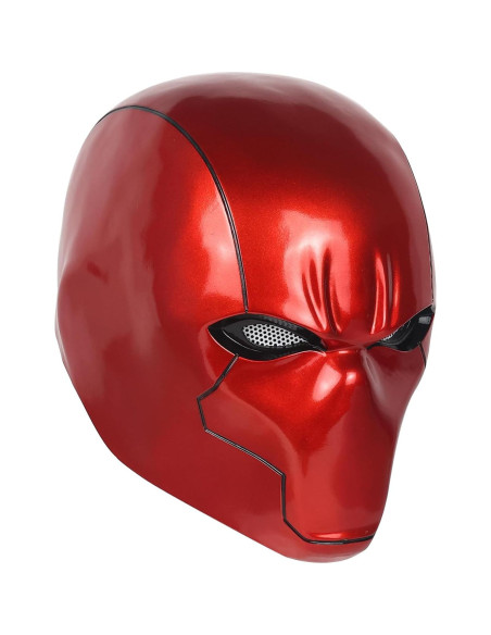 Casco Red Hood Metálico Deluxe Cosplay Unisex Adulto