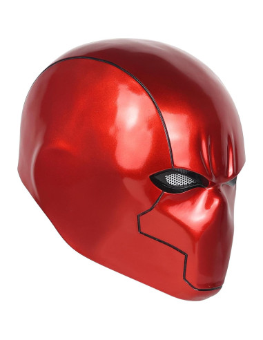 Casco Red Hood Metálico Deluxe Cosplay Unisex Adulto