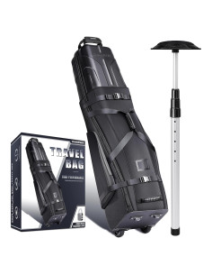 Bolsa de Viaje de Golf CHAMPKEY con Ruedas y Soporte