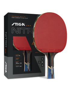 Raqueta de Tenis de Mesa STIGA Nitro - 6 Capas, 0.13 kg, 26.16 cm