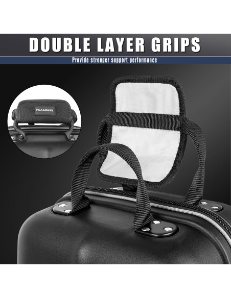 Bolsa de Viaje de Golf CHAMPKEY con Ruedas y Soporte