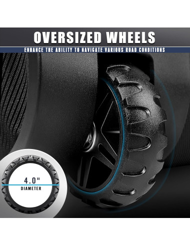 Bolsa de Viaje de Golf CHAMPKEY con Ruedas y Soporte